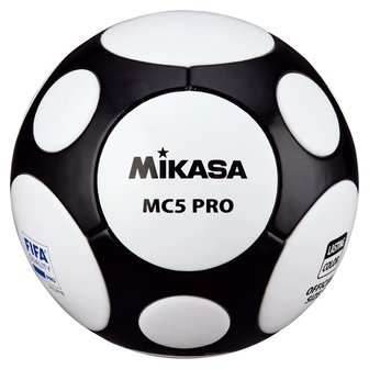 Voetbal Mikasa MC5 Pro Zwart - Wit