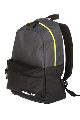 Actie gratis bidon Arena zwemtas Team Backpack 30 grey-melange