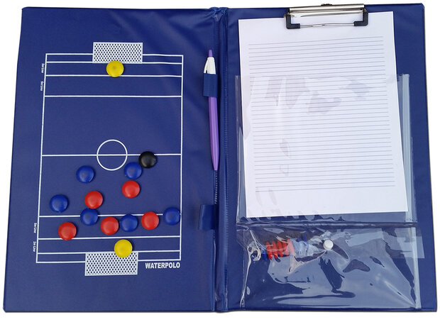 Waterpolo taktiekmap Winart A4-formaat