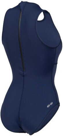 Arena W Team Swimsuit Waterpolo Solid navy-white 36