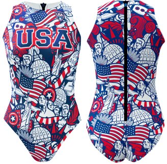 Special Made Turbo Waterpolo badpak Team USA 2023