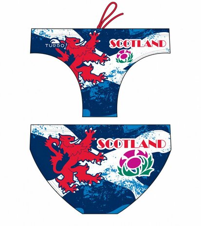 Special Made Turbo Waterpolo broek SCOTLAND PAINTING 2017 