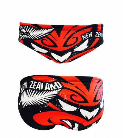 Special Made Turbo Waterpolo broek NEW ZEALAND TRAIL MASK 