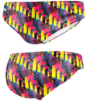 Special Made Turbo Waterpolo broek 80's-Lines