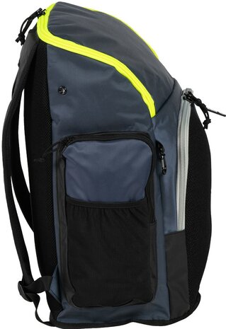 Arena zwemtas Spiky III Backpack 45 navy-neonyellow 6