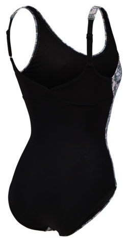 Arena W Bodylift Chiara Wing Back C Cup black-turquoise 48