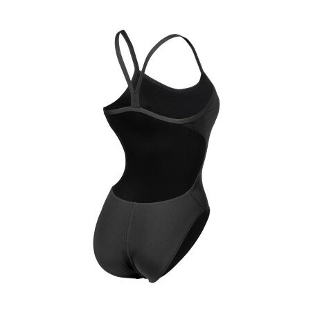 Arena W Team Swimsuit Challenge Solid black-white 38
