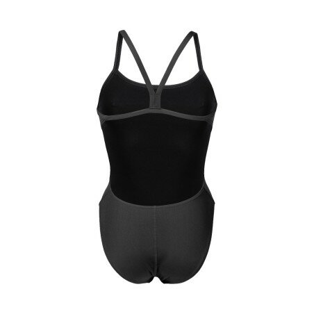 Arena W Team Swimsuit Challenge Solid black-white 38
