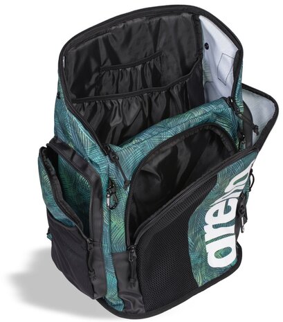 Arena Spiky III Backpack 45 Allover Team energy green 4