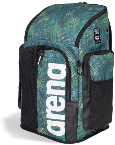 Arena Spiky III Backpack 45 Allover Team energy green 2