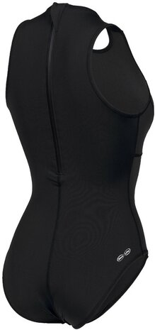 Arena W Team Swimsuit Waterpolo Solid black-white 44