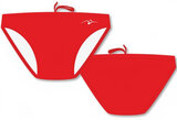opruiming showmodel (size 3xl) waterpolo broek FR100-D8-3XL Waterfly rood+gratis waterpolobal_