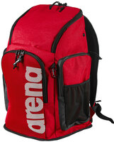 Actie gratis bidon! Arena zwemtas Team Backpack 45 team-red-melange