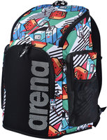 *ACTIE GRATIS BIDON* Arena Team Backpack 45 Allover milkshake