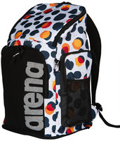 *ACTIE GRATIS BIDON* Arena zwemtas Team Backpack 45 Allover polka-dots