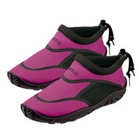 BECO Kinder neopreen surf- en zwemschoen, roze/zwart, maat 28
