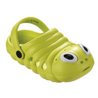 BECO Kinder Clog met gezichtje, EVA, groen, maat 25