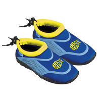 BECO Kinder neopreen surfschoentje, sealife, blauw, maat 24-25