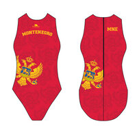 Special Made Turbo Waterpolo badpak Montenegro 