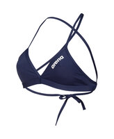 Arena W Team Swim Top Tie Back Solid navy-white 44