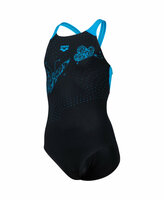 Arena G Butterfly V Back black-turquoise 14-15