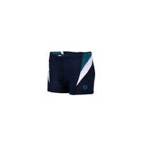 Arena B Swim Short Panel navy-deep-teal-white 12-13