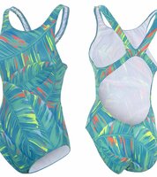 Special Made Turbo Sportbadpak Banano groen