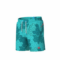 Arena M Beach Boxer Allover Printed Pro File multi-fluo red S