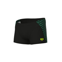 Arena M Monogram Swim Short black-dark sage multi 80