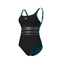 Arena W Swimsuit Rosa Wing Back C Cup night grey-green blue 42