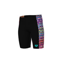 Arena B Ondulation Swim Jammer black-mulit violet 12-13