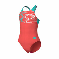 Arena G Pastime Swimsuit V Back calypso coral-water 10-11