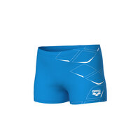 Arena B Losange Graphic swim short turquoise 10-11