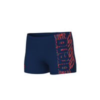 Arena B Shaking Swim Short navy-bright coral 6-7