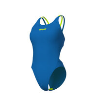 Arena W Swimsuit Tech Multi Solid blue-river/artic-lime 36