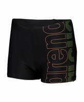 Arena B Swim Short Graphic black-softgreen 14-15