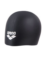 Arena Long Hair Cap black-white