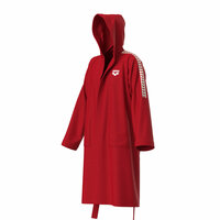 Arena Team Stripe Robe red-white S