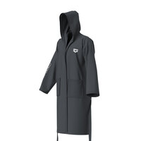 Arena Zeal Robe asphalt-white S