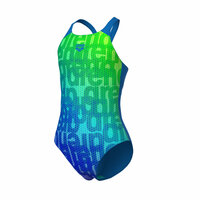 Arena G Multi Colours Swimsuit V Back blue- river 8-9