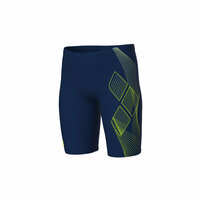 Arena B Sea Water Swim Jammer navy/artic-lime 8-9