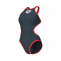 Arena W One Biglogo One Piece asphalt/fluo-red 34
