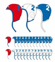 Voordeelbundel (26 stuks) Turbo waterpolo cap (size m/l) team set classic