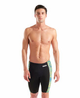 Arena M Snakeskin Swim Jammer black/green/multi 80