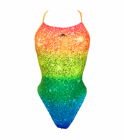 Magazijn opruiming Turbo (SIZE L)  Sportbadpak Synchro Glitter FR40/D38/L