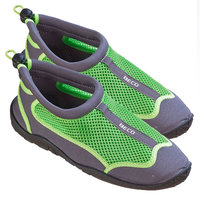 BECO Neopreen schoen beachwalker, grijs/groen, maat 47